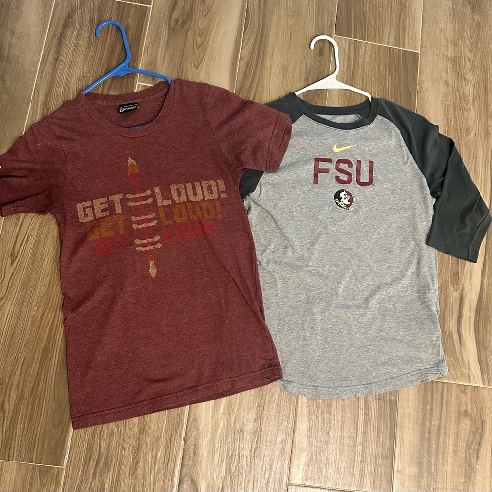 Two Women’s FSU shirts - XS